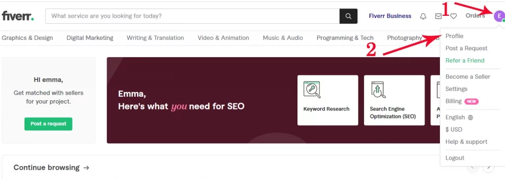 fiverr sinhala guide